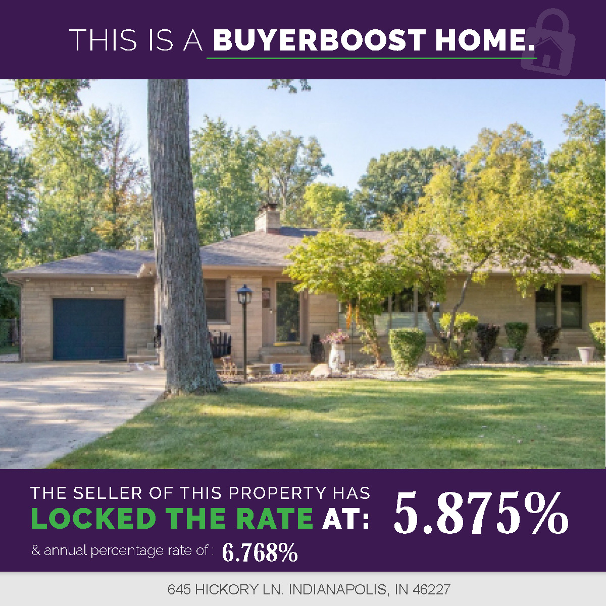 645 E Hickory Lane Indianapolis IN 46227