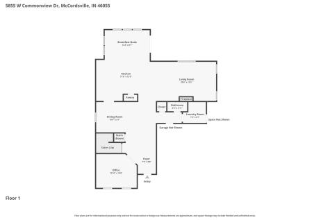 5855 W Commonview Drive Mccordsville IN 46055