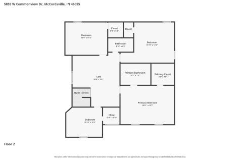5855 W Commonview Drive Mccordsville IN 46055