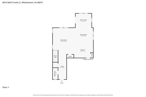 6914 Wolf Creek Court Whitestown IN 46075