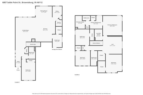 6807 Sable Point Drive Brownsburg IN 46112