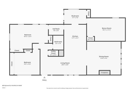 895 Raymond Street Plainfield IN 46168