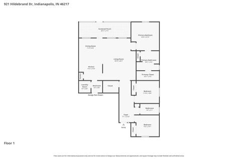 921 Hildebrand Drive Indianapolis IN 46217