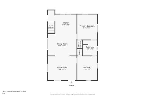 1318 N Grant Avenue Indianapolis IN 46201