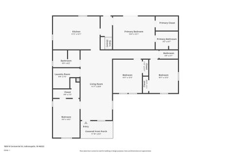 1839 N Centennial Street Indianapolis IN 46222