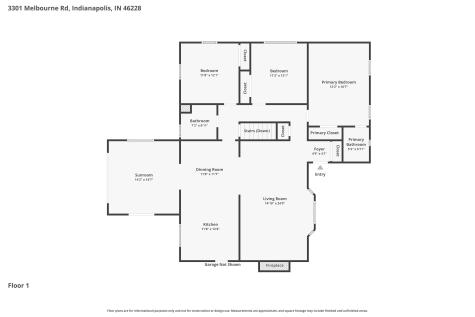 3301 Melbourne Road South Drive Indianapolis IN 46228