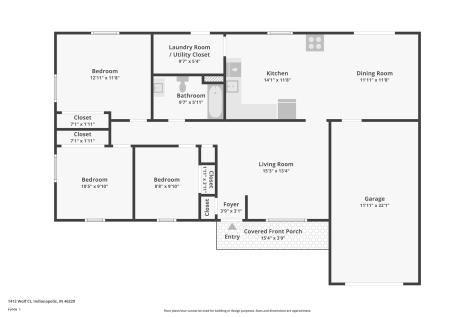 1412 Wolf Court Indianapolis IN 46229