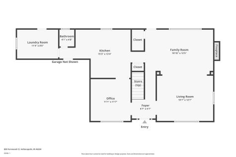 839 Fernwood Court Indianapolis IN 46234