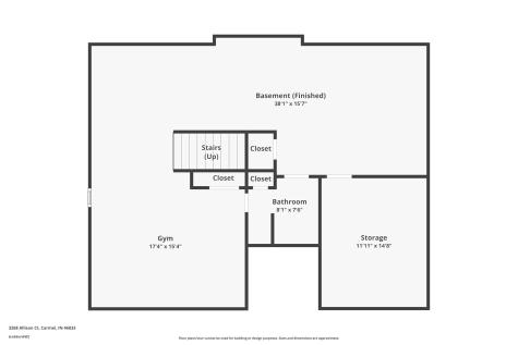 3268 Allison Court Carmel IN 46033