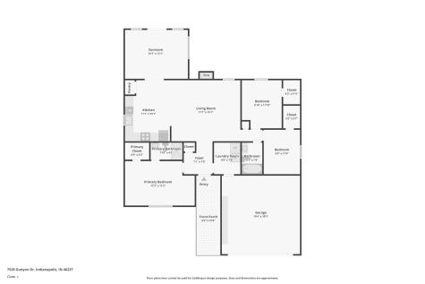 7528 Gunyon Drive Indianapolis IN 46237