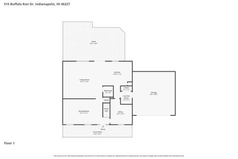 515 Buffalo Run Drive Indianapolis IN 46227