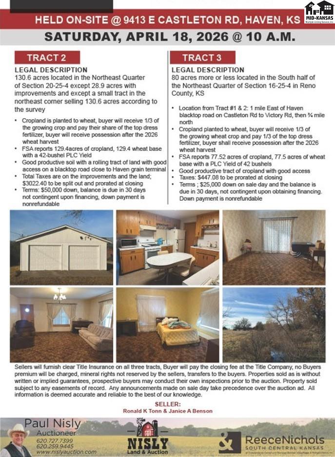 E Castleton Road Haven KS 67543