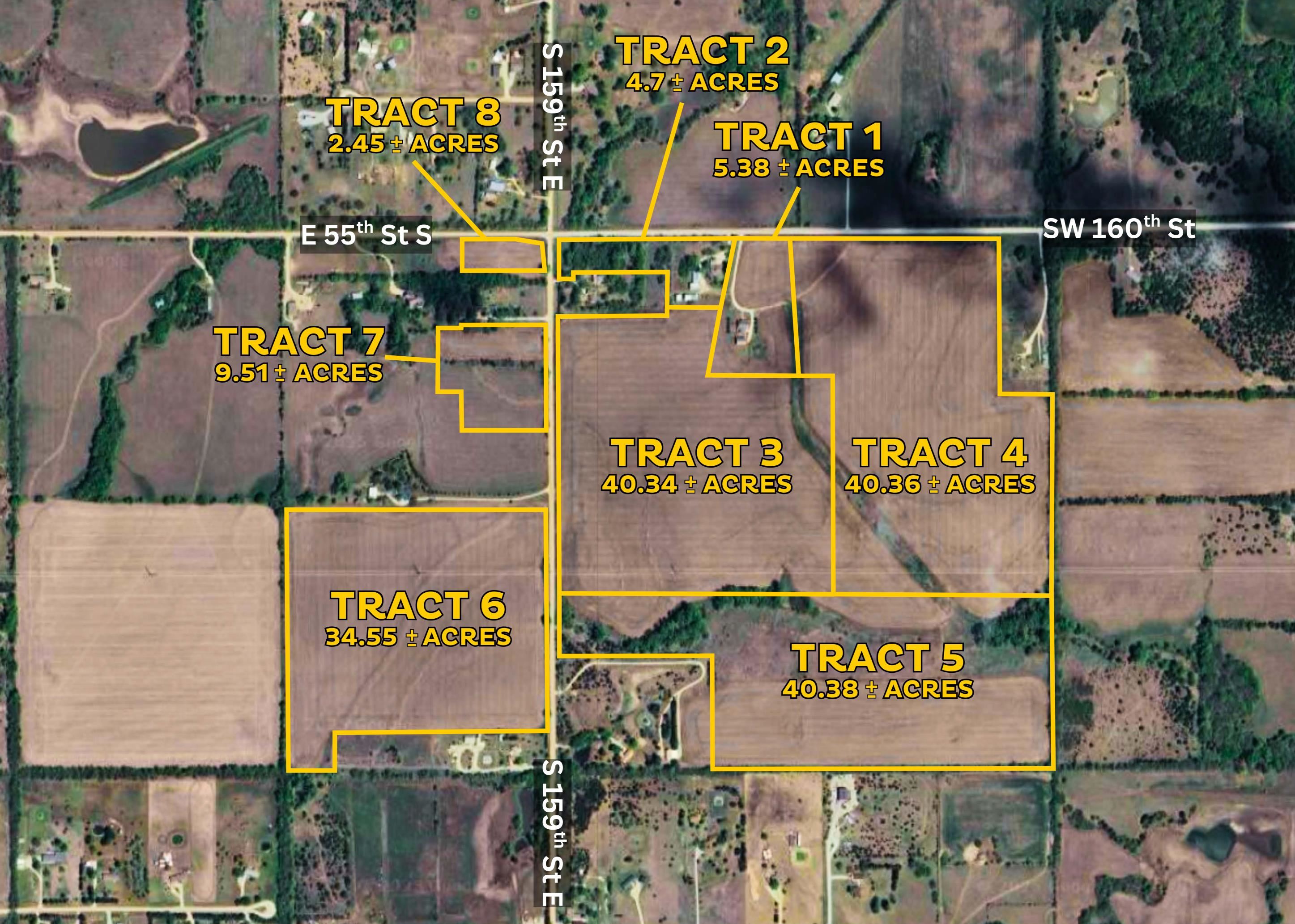 S Of SW 160th Street & 159th Street E - Tract 6 Rose Hill KS 67133