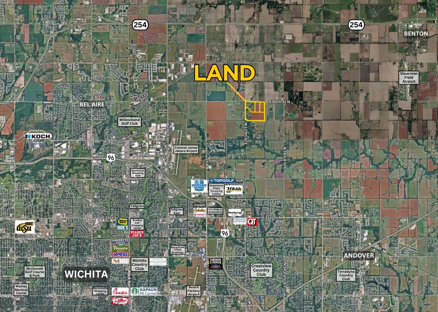 Se/c Of E 45th St N And N 127th St E - Tract 1 Wichita KS 67226