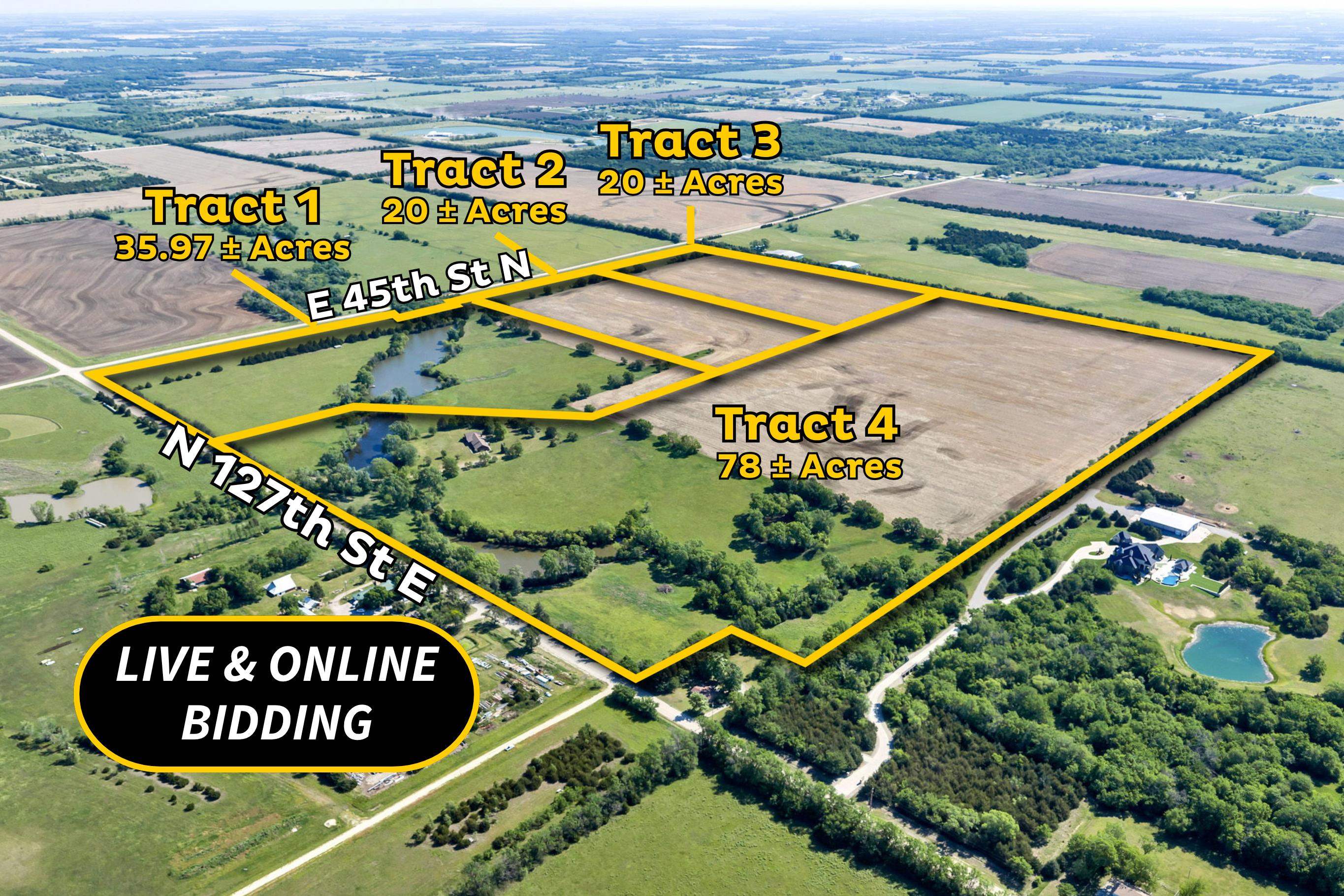 E Of E 45th St N & N 127th St E - Tract 3 Wichita KS 67226