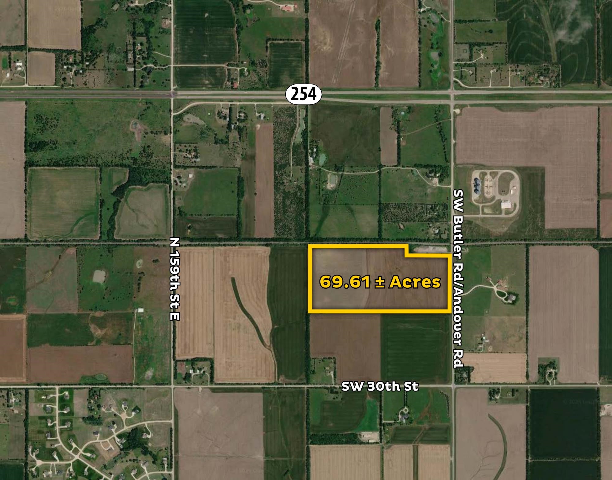 N & W Of SW Butler Road And SW 30th Street Benton KS 67017