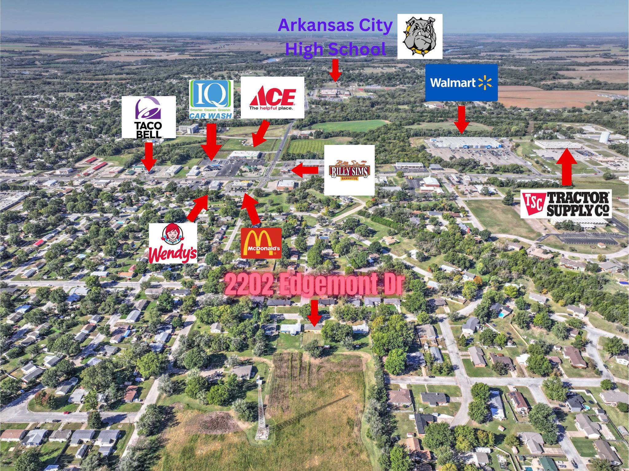 2202 Edgemont Drive Arkansas City KS 67005