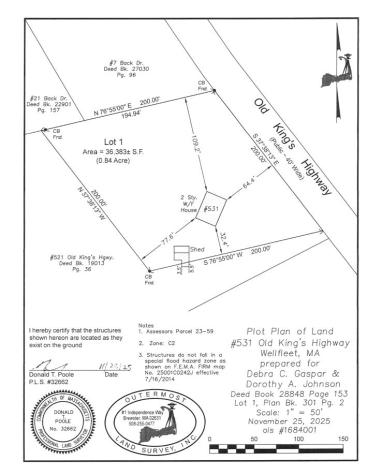 531 Old Kings Highway Wellfleet MA 02667