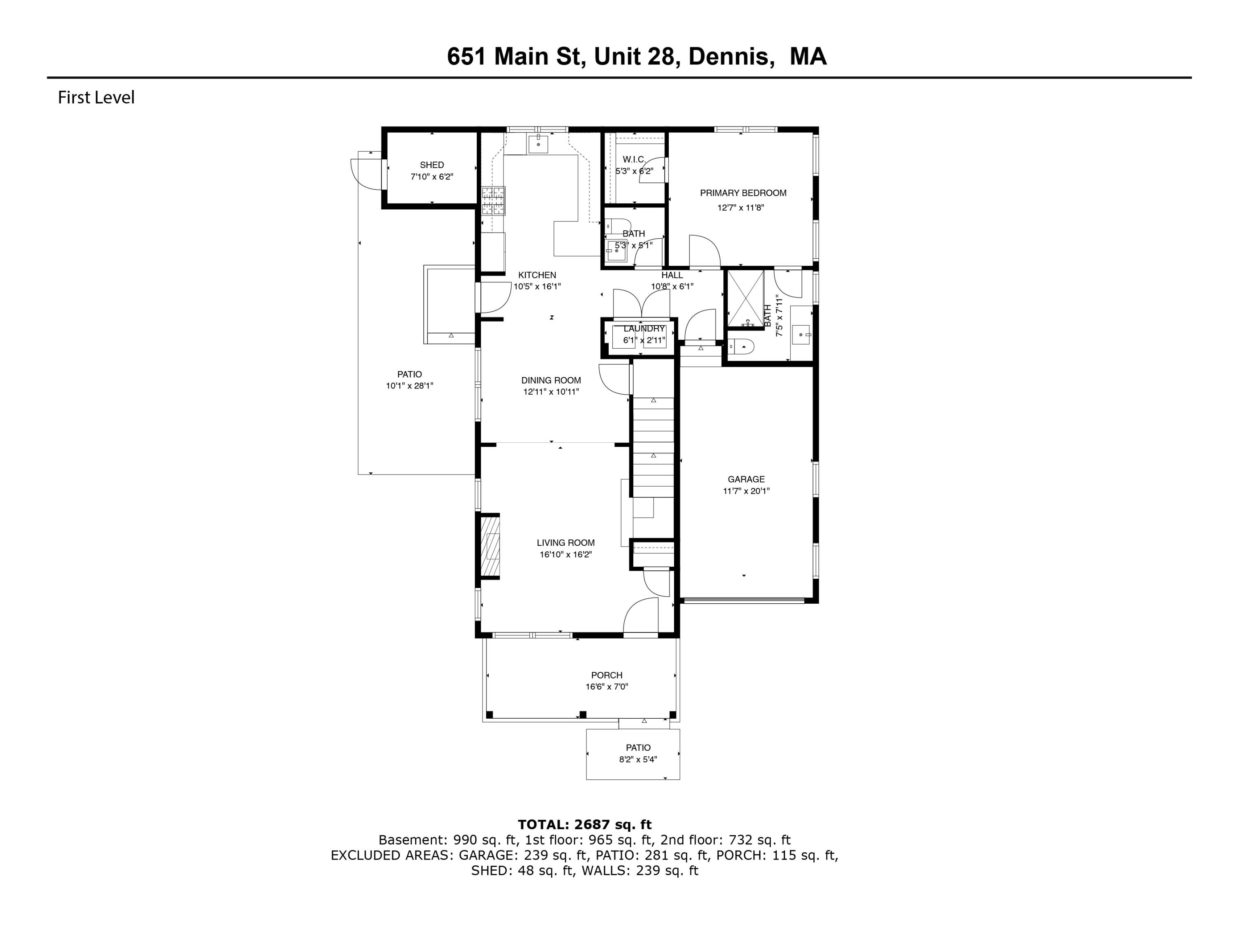 601 Main Street (Route 6a) Route Dennis MA 02638