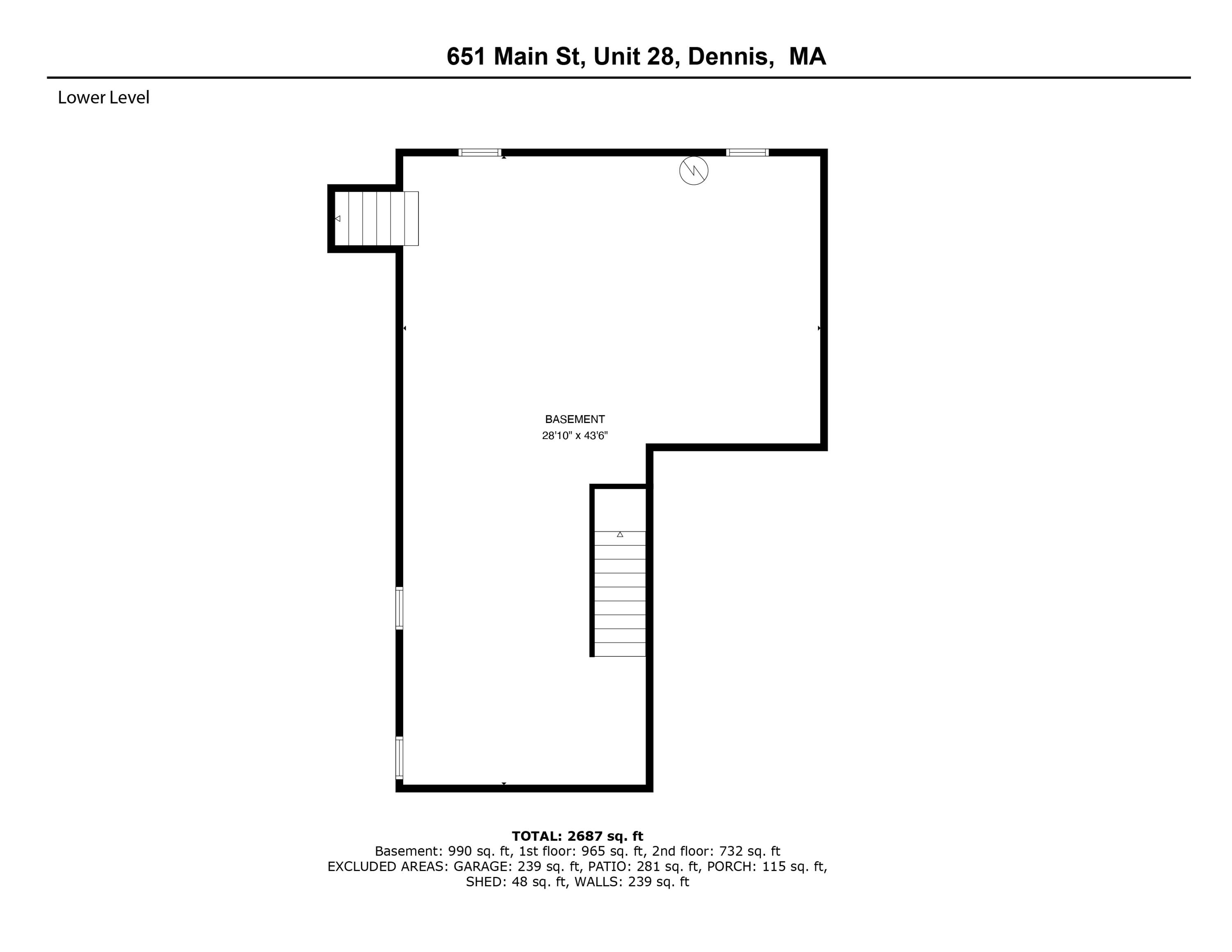 601 Main Street (Route 6a) Route Dennis MA 02638