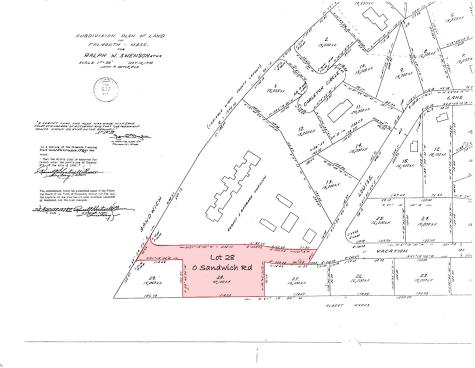 0 Sandwich Road Teaticket MA 02536