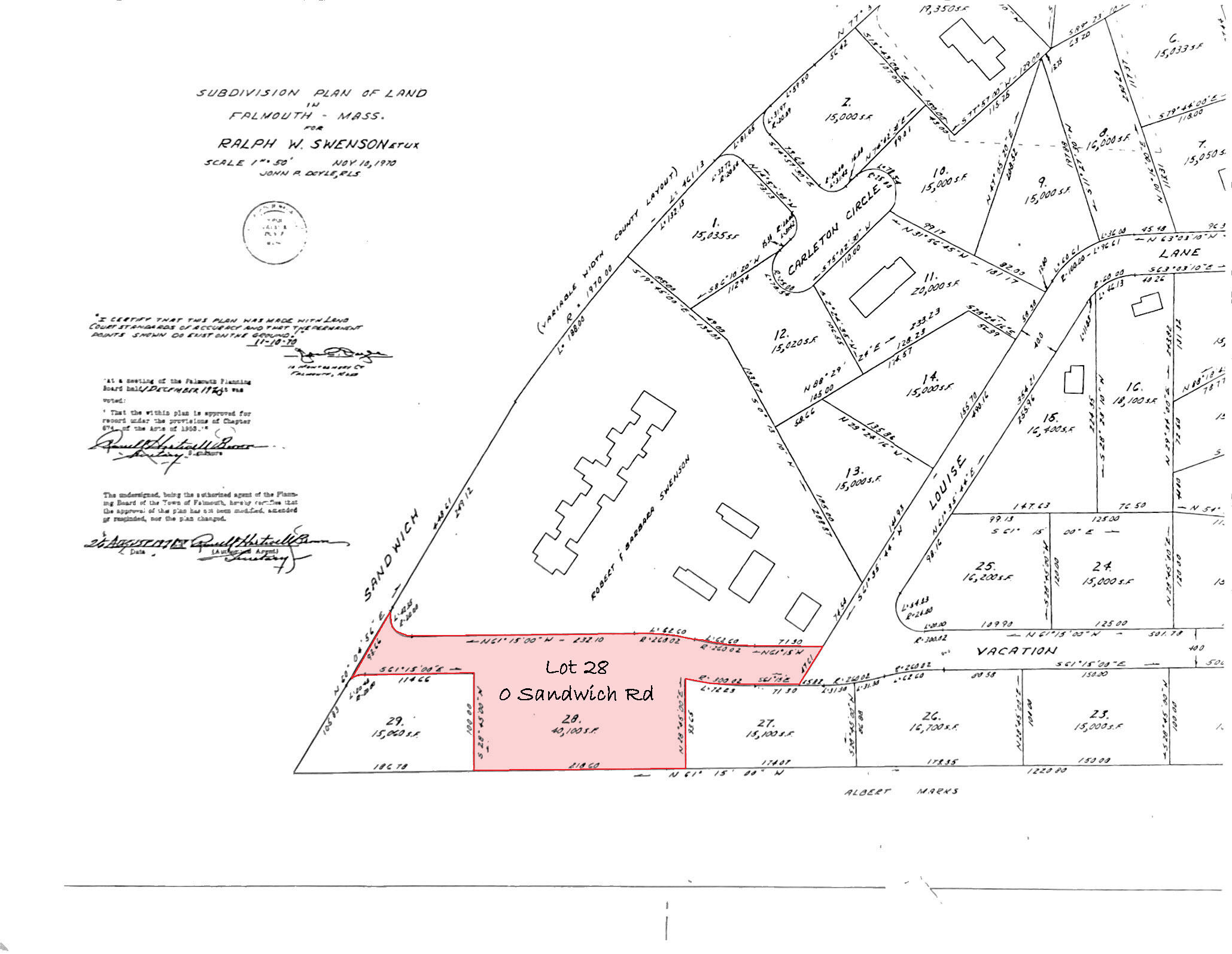 0 Sandwich Road Teaticket MA 02536