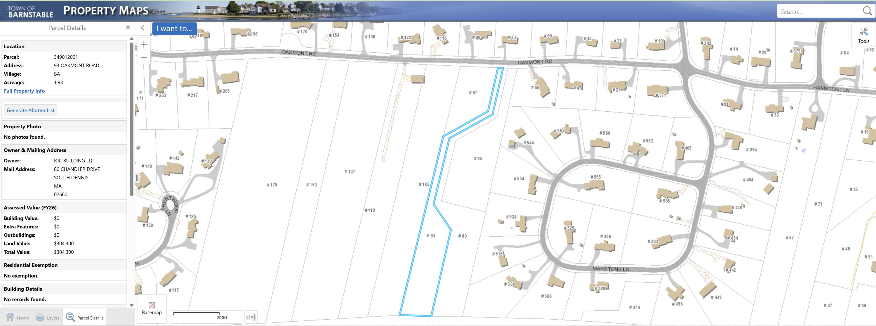 93 Oakmont Drive, Unit Lot #2, Barnstable MA