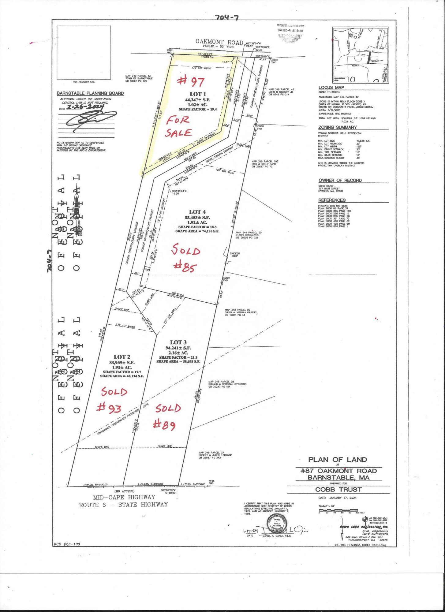 97 Oakmont Drive Yarmouth MA 02675