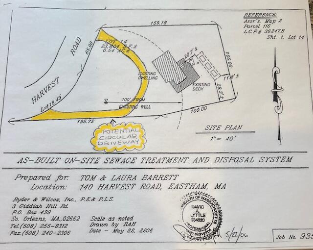 140 Harvest Road Eastham MA 02642