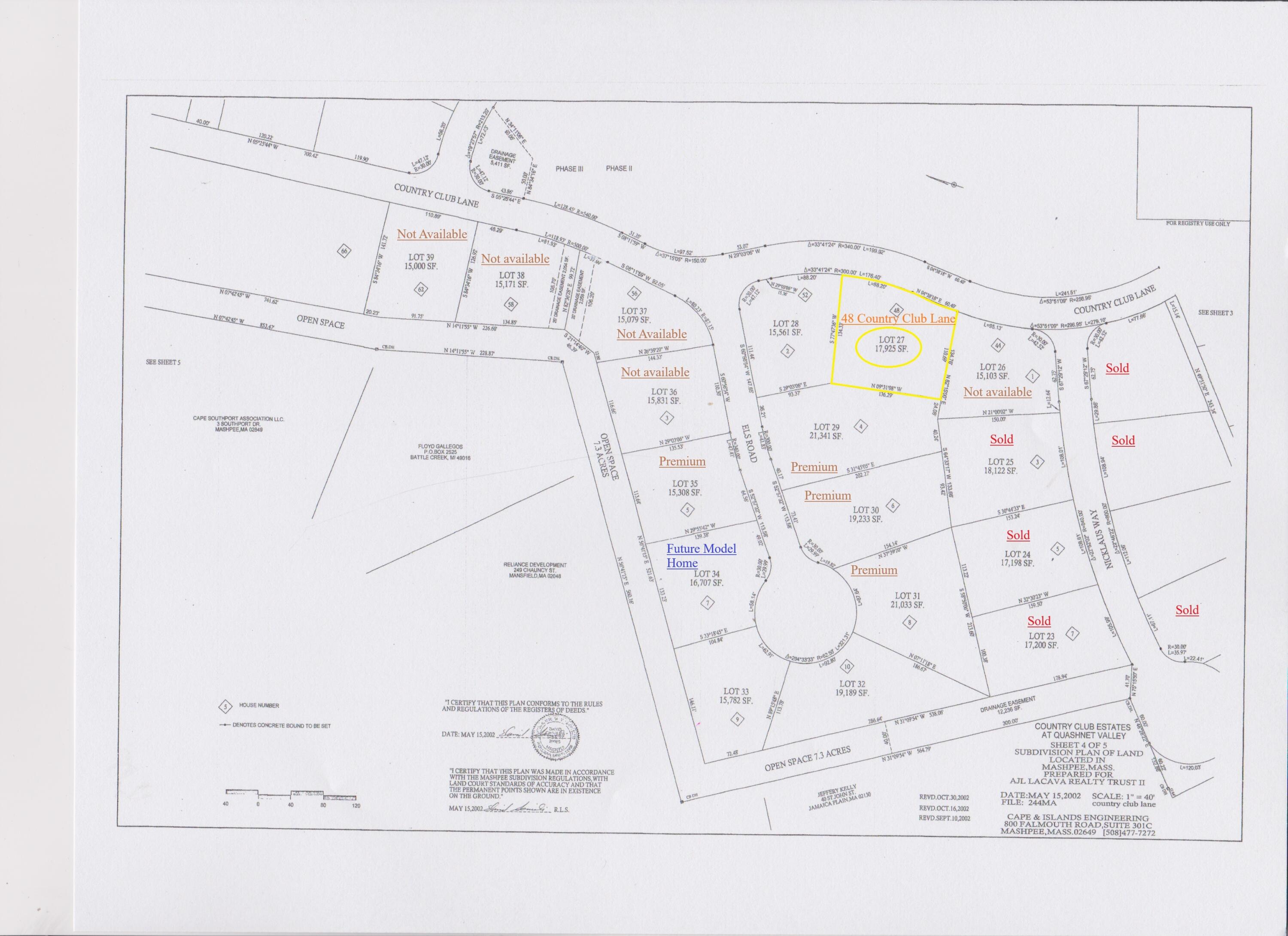 48 Country Club Lane Mashpee MA 02649