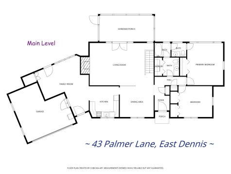 43 Palmer Lane Dennis MA 02641