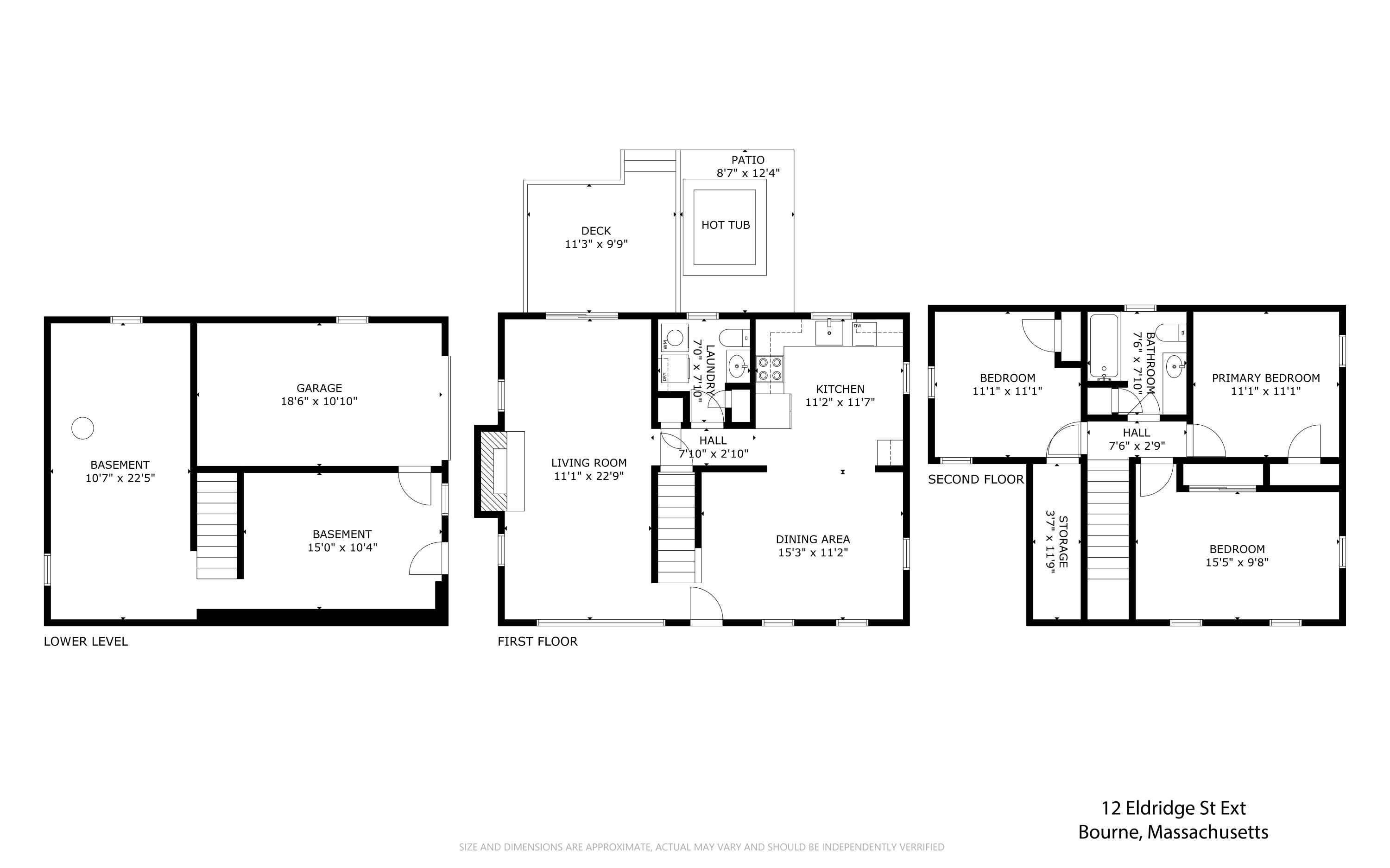 12 Eldridge Street Bourne MA 02532