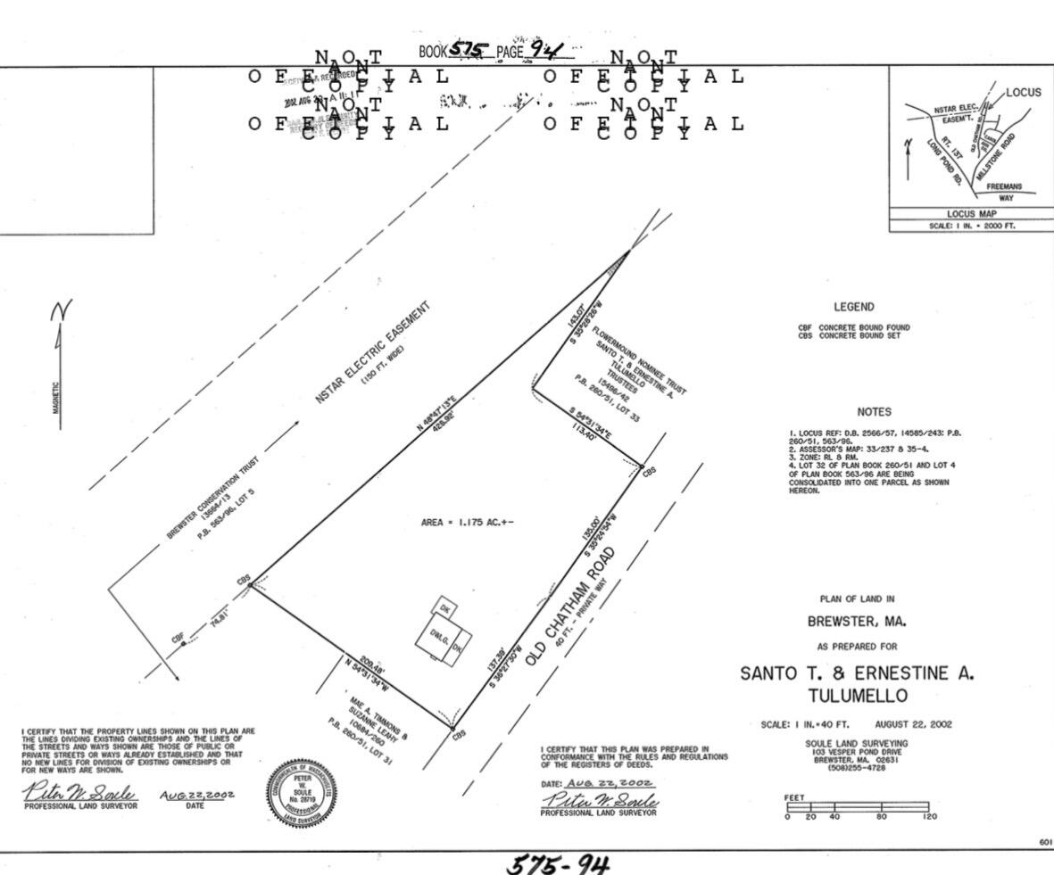 235 Old Chatham Road MA 02631