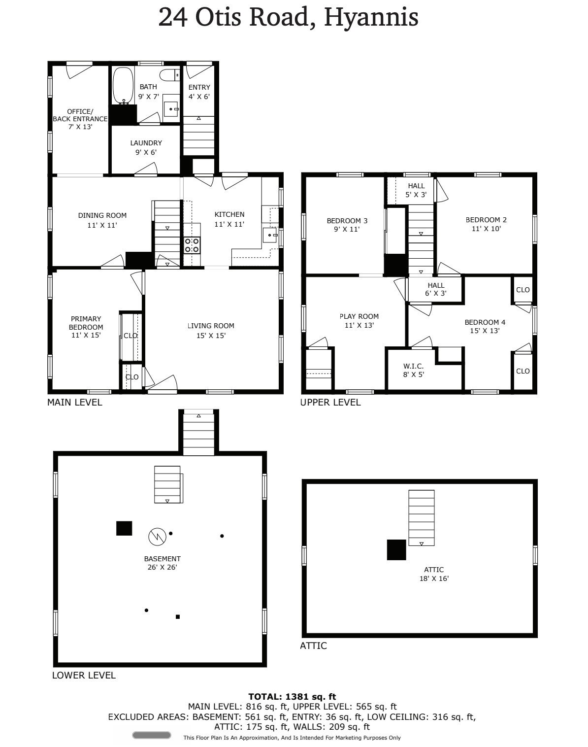 24 Otis Road Barnstable MA 02601