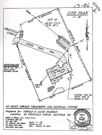 20 Priscilla Circle Eastham MA 02642