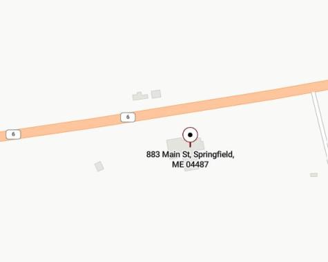 883 Main Street Springfield ME 04487