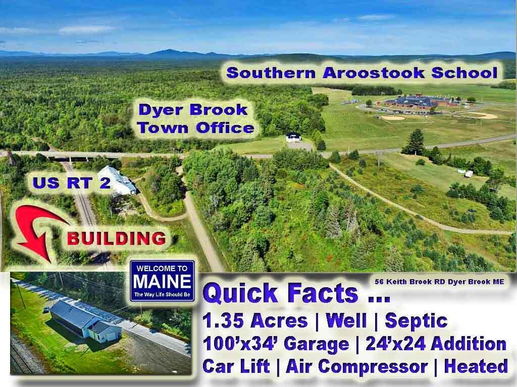 56 Keith Brook Road Dyer Brook ME 04747