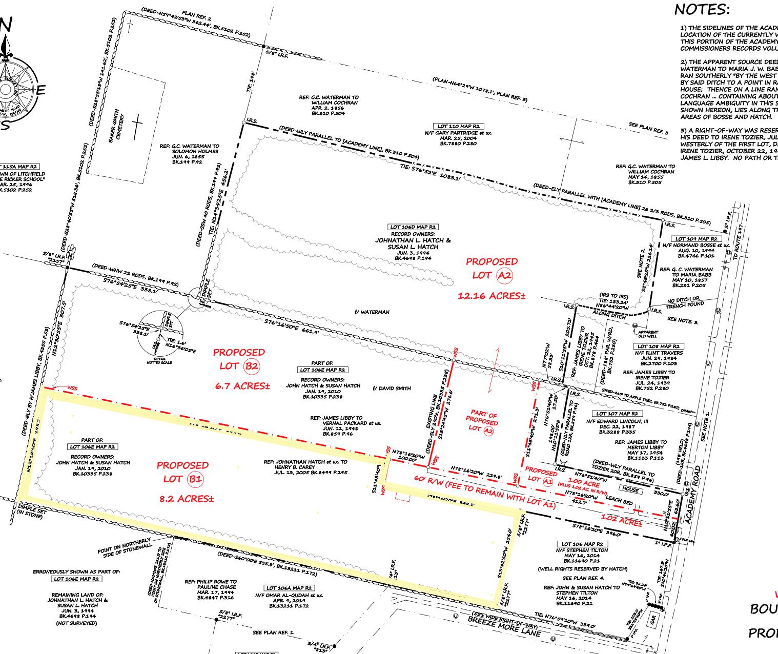 Lot B1 Academy Road Litchfield ME 04350