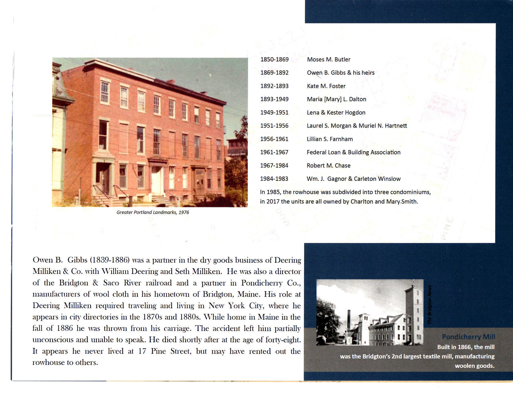 17 Pine Street Portland ME 04102