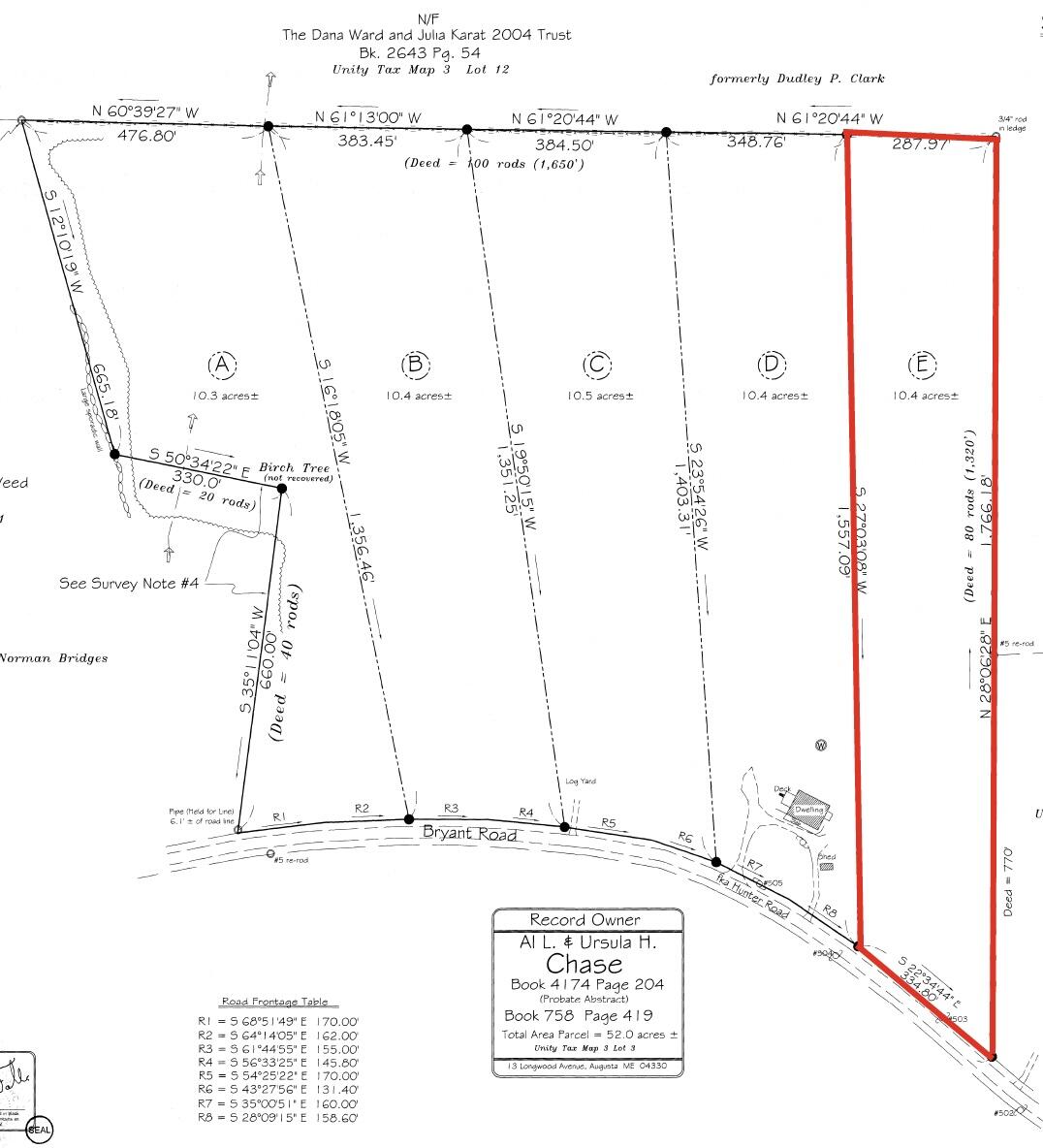 Lot 3-1 Bryant Road Unity ME 04988