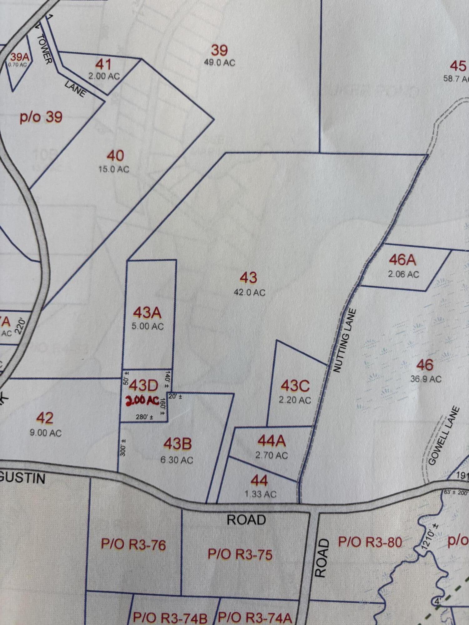 M-4 L 43-d Oak Hill Road Road Litchfield ME 04350