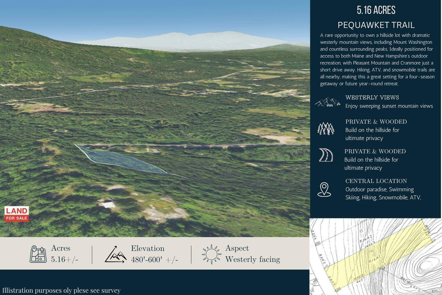 Lot 10 Pequawket Trail Brownfield ME 04010