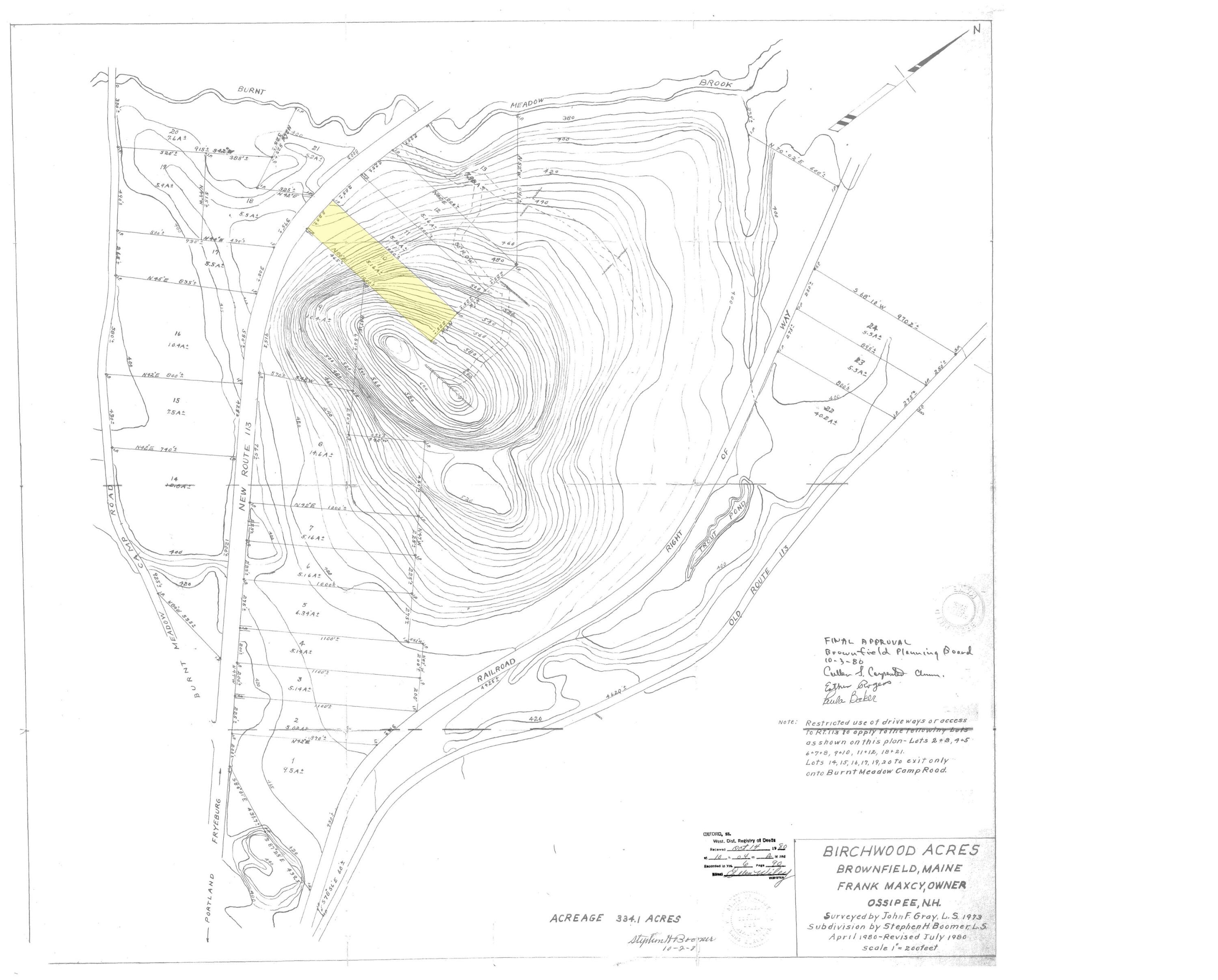 Lot 10 Pequawket Trail Brownfield ME 04010