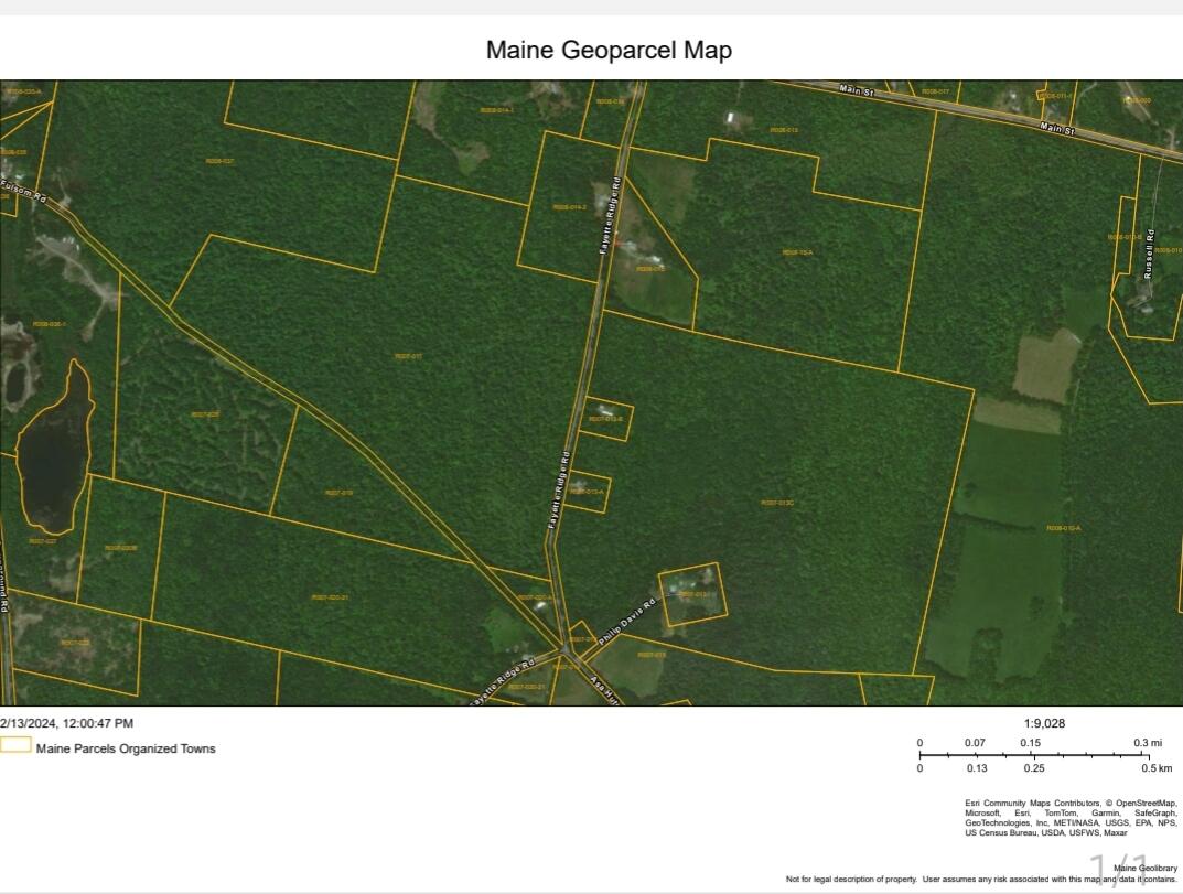 0 Fayette Ridge Road Fayette ME 04349