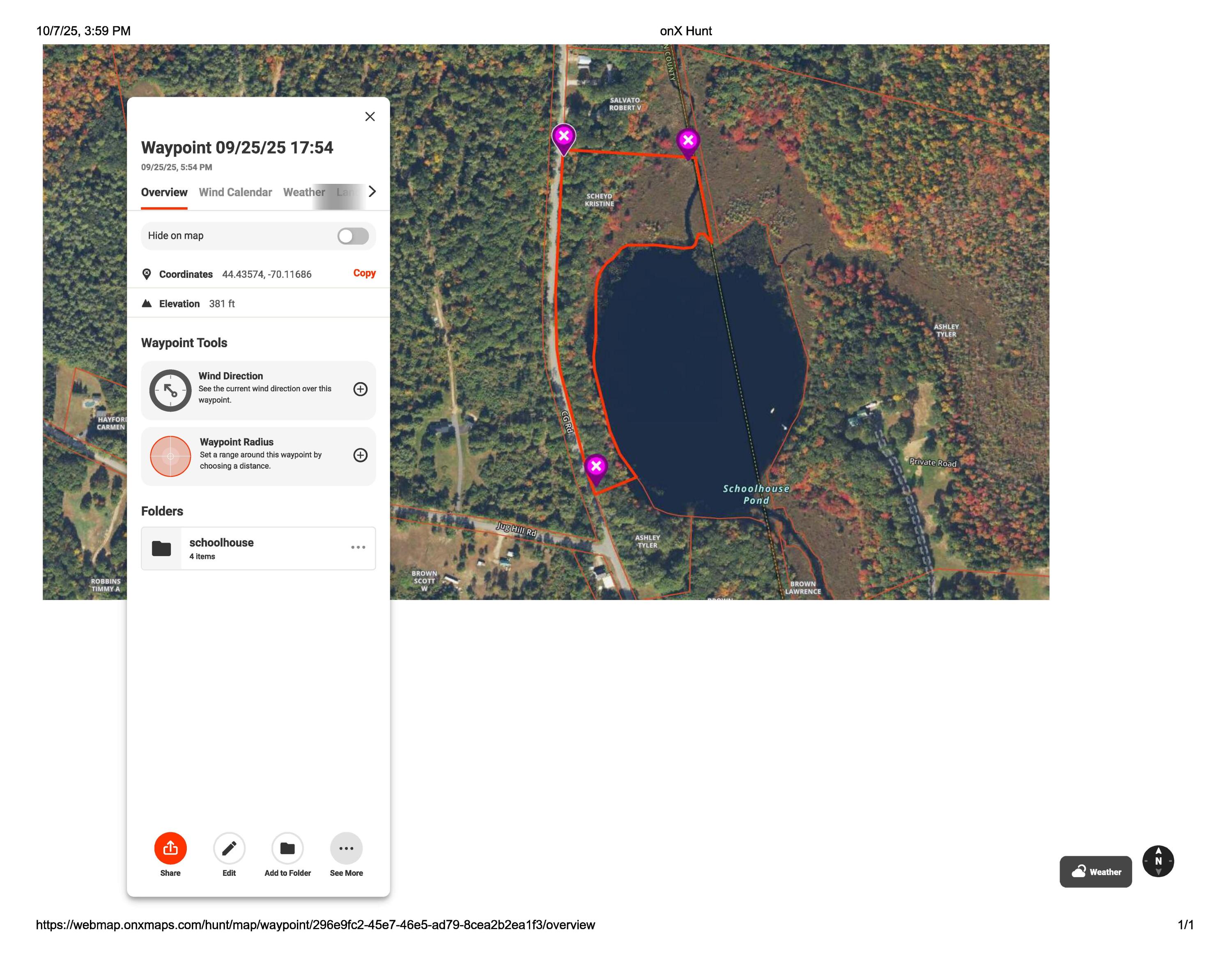 M 7 L 34 Campground Road Livermore Falls ME 04254