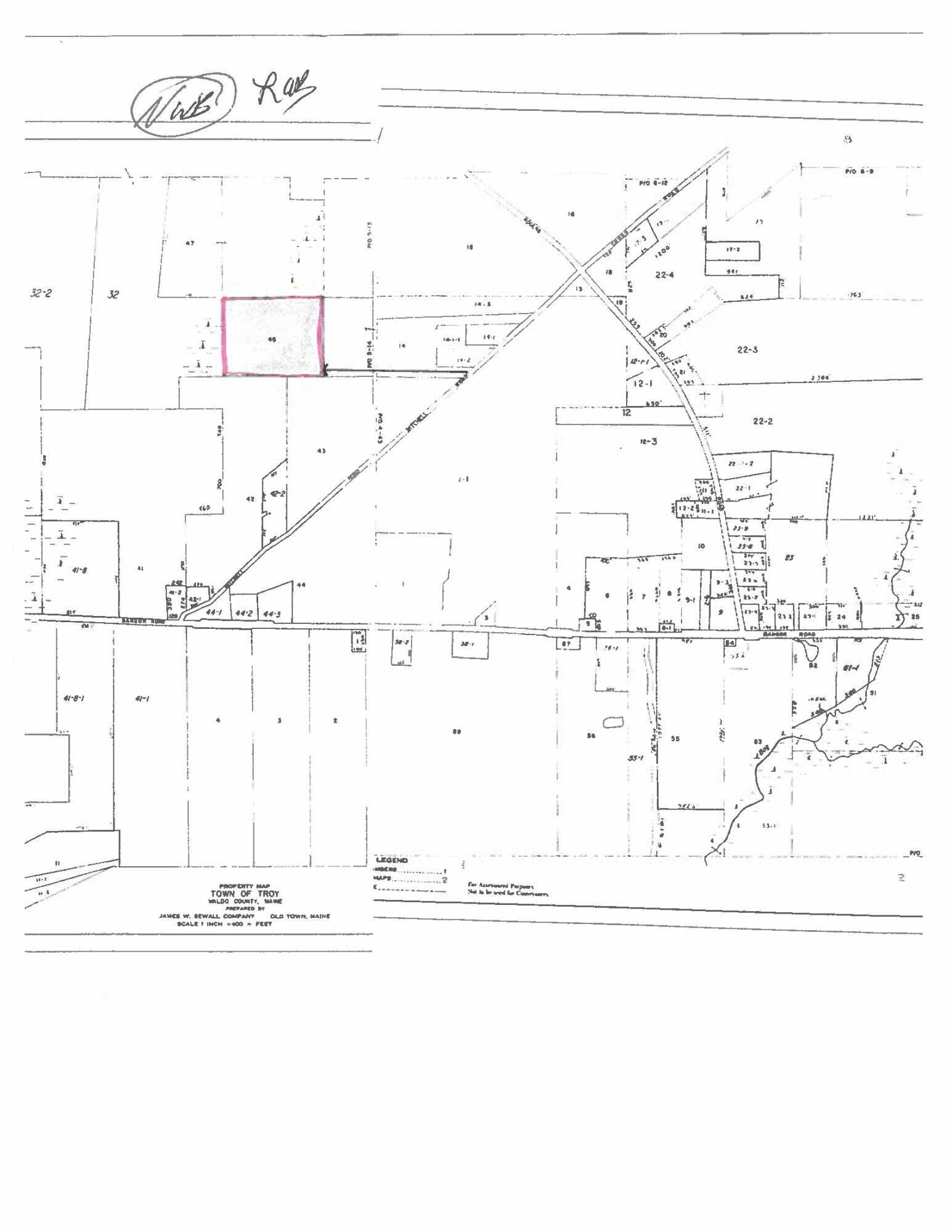 Lot 45 Mitchel Road, Troy ME Real Estate Listing MLS {gListingMLS