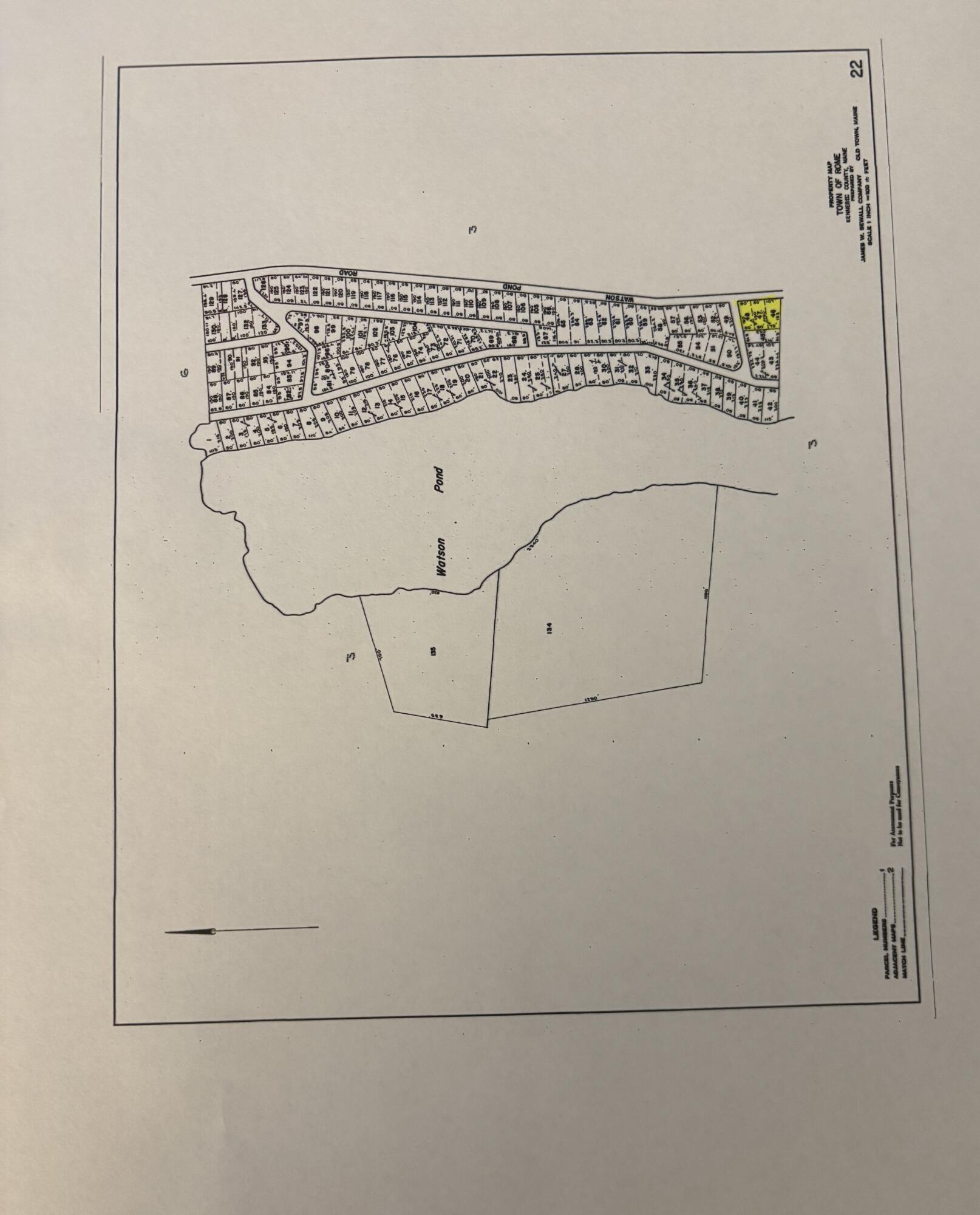 Tbd Watson Pond Road Rome ME 04963