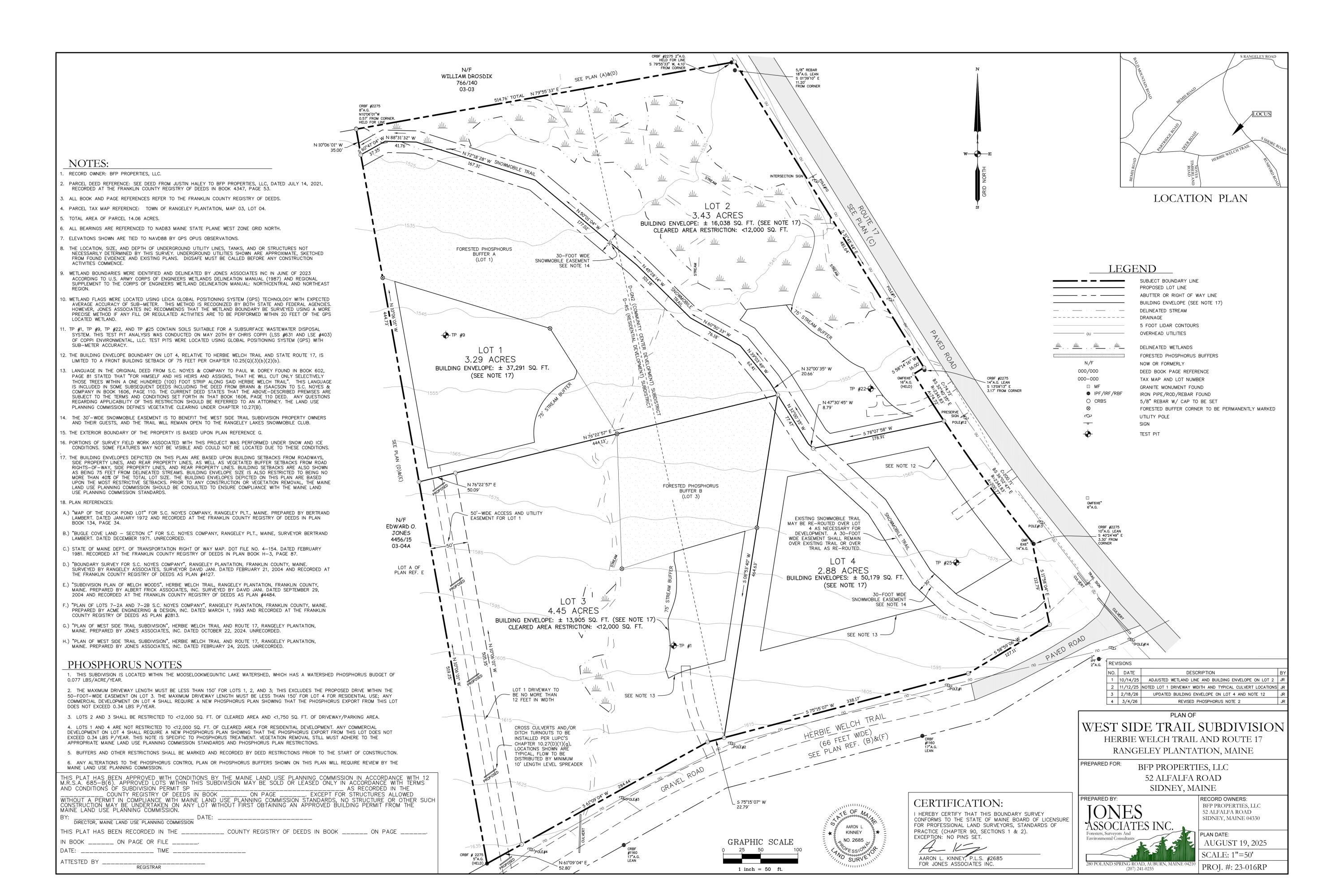Lot 4.1-2 Rumford Road Rangeley Plt ME 04970