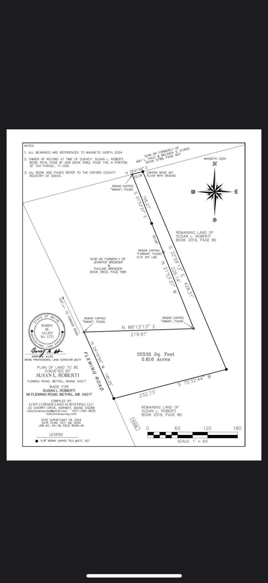 Lot 1 Fleming Road Bethel ME 04217
