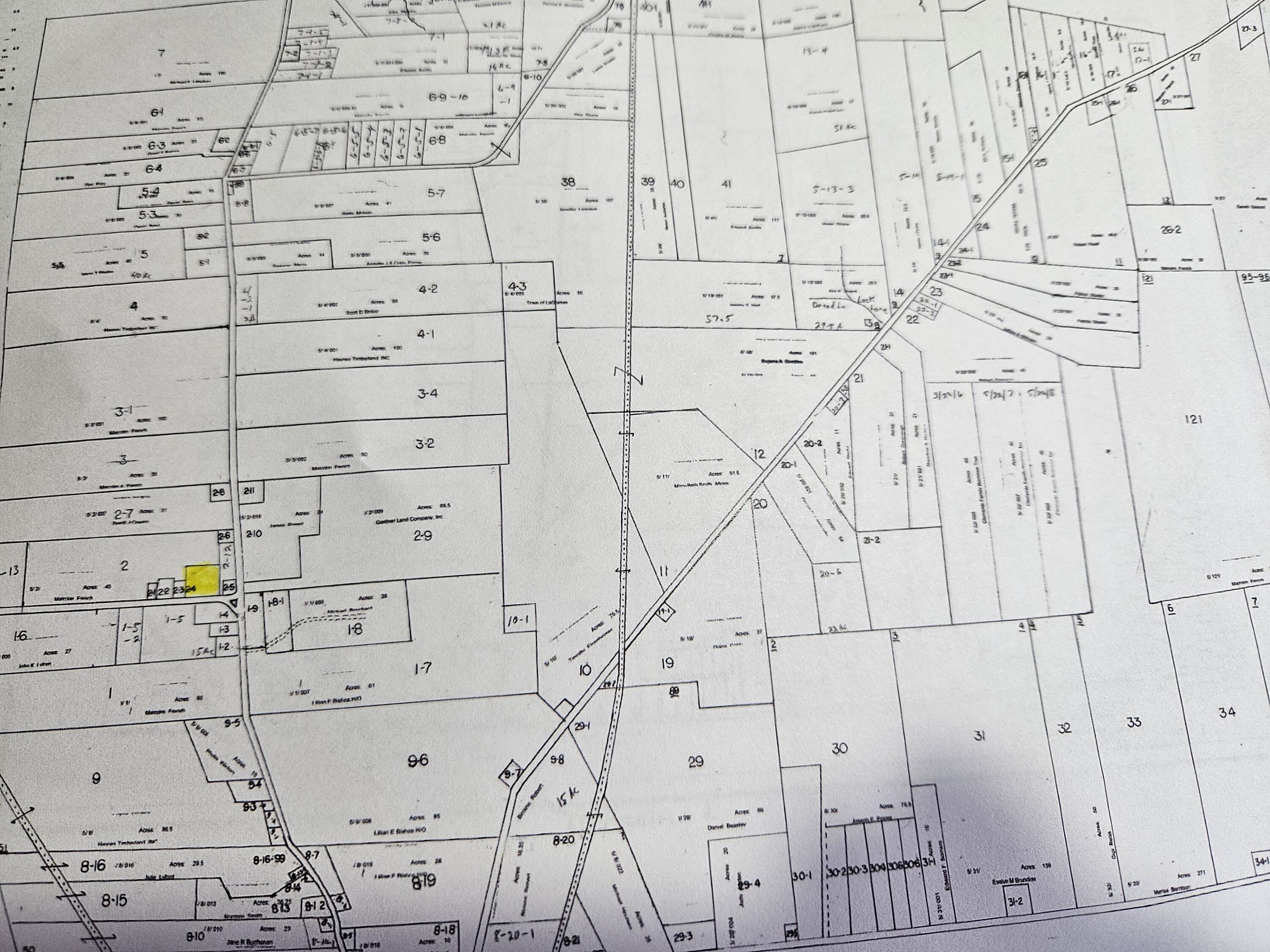 Lot 2-004 Bennoch Road Lagrange ME 04453